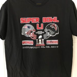 NFL SuperBowl 51 Patriots Falcons T Shirt